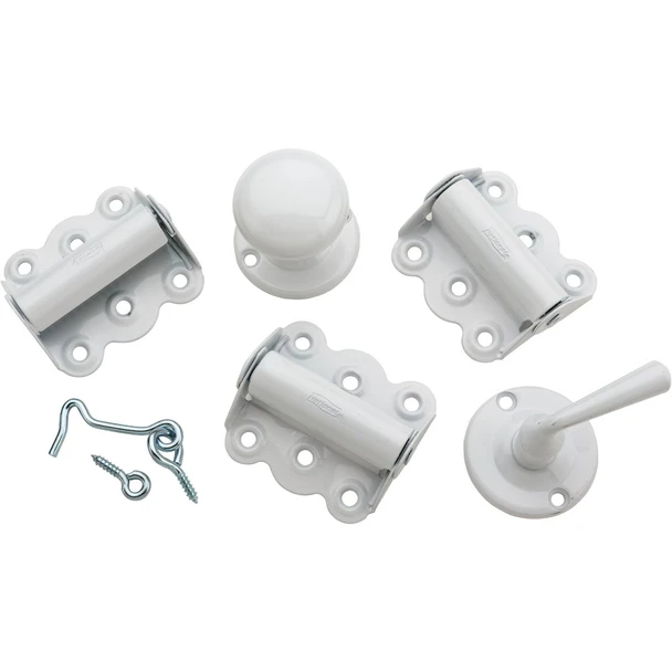 National Hardware White 3-Hinge Screen Door Kit N100-019