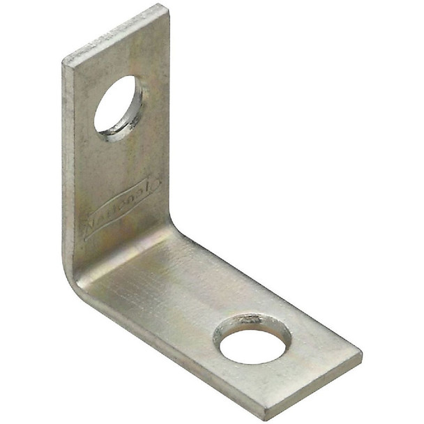 National Hardware 1 In. x 1/2 In. Zinc Steel Corner Brace (4-Count) N113-050