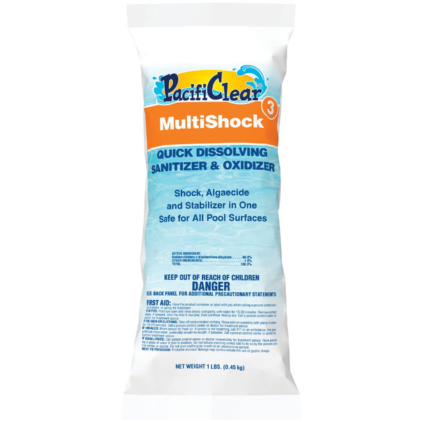 PacifiClear 1 Lb. MultiShock Granule F135001012PC