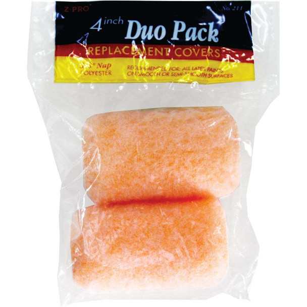 Premier Z-Pro 4 In. x 3/8 In. Polyester Knit Fabric Roller Cover (2-Pack) 211