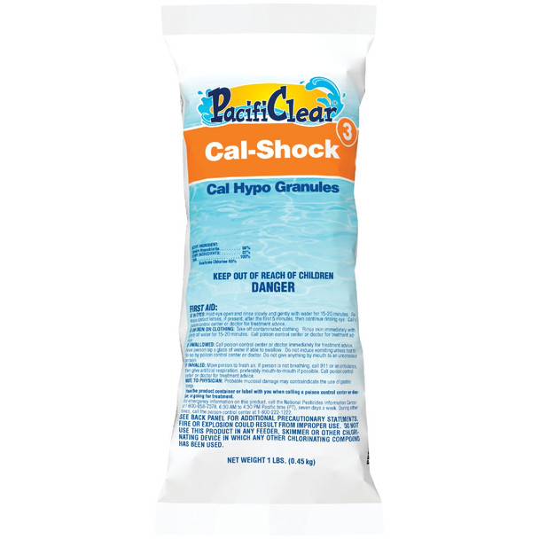 PacifiClear Cal-Shock 1 Lb. Granule F022001012PC