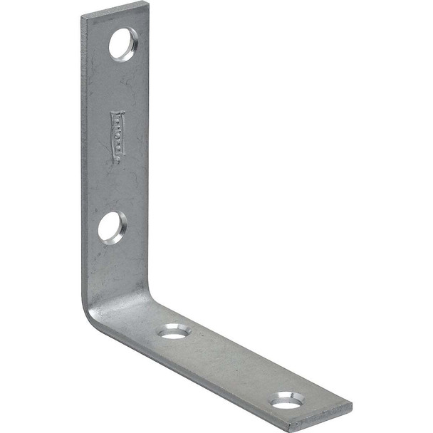 National Hardware 3 In. x 3/4 In. Zinc Corner Brace N266-395 Pack of 40