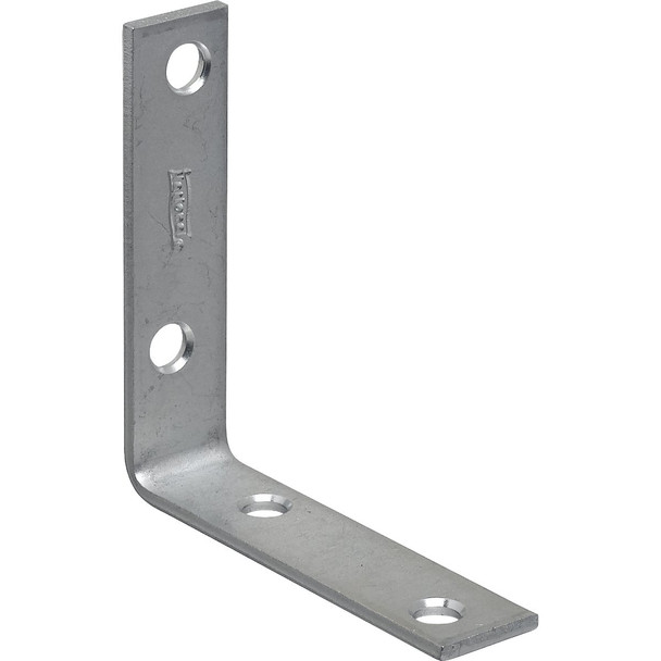National Hardware 3 In. x 3/4 In. Zinc Corner Brace N266-395 Pack of 40