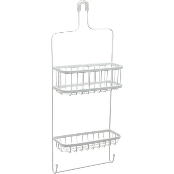 Zenith Zenna Home Steel 10-1/2 In. x 26 In. Shower Caddy 7617WW