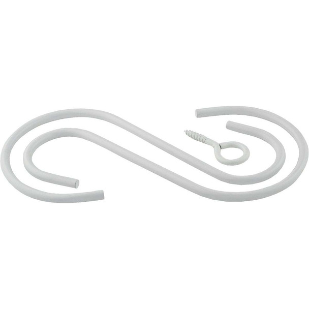 National Hardware 6 In. White Steel Extension Hook Kit N275-164