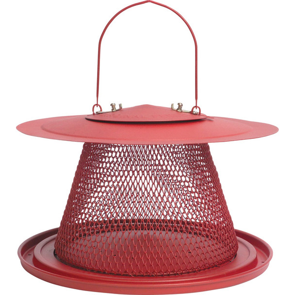 Perky-Pet No/No Red Metal 2.5 Lb. Capacity Collapsible Bird Feeder C00322