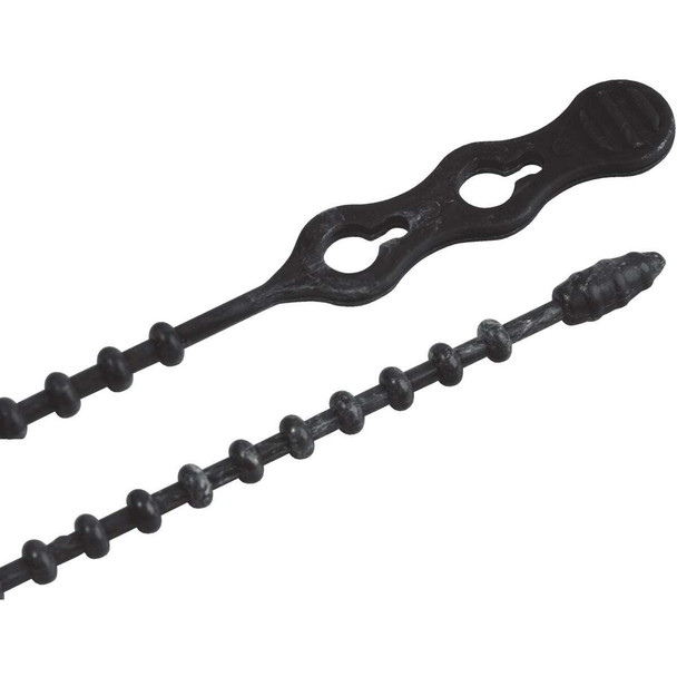 Beadle Beaded 8" Blk Cable Tie 45-8BEADBK