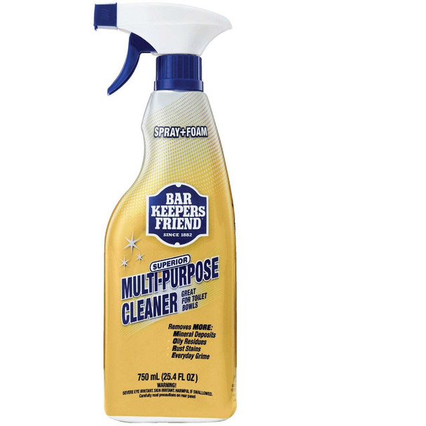 Bar Keepers Friend 25.4 Oz. Spray and Foam Multi-Purpose Cleaner 11727