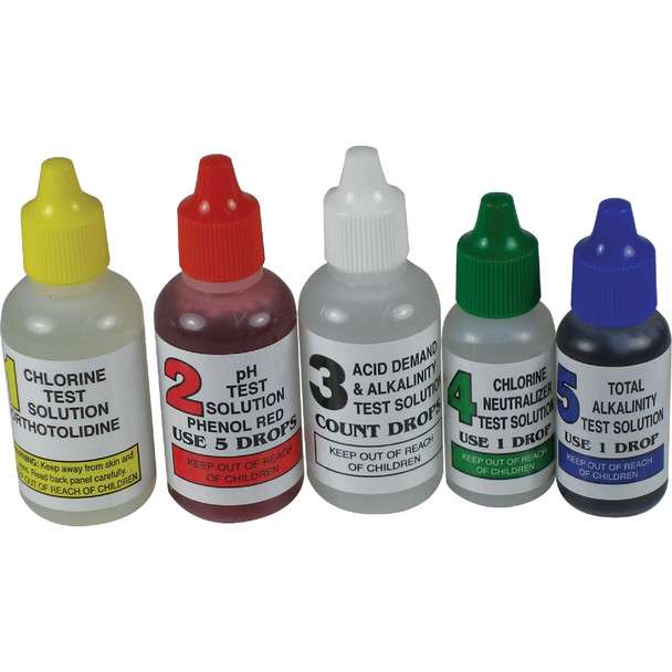 JED Pool and Spa 5-Way Refill Test Kit 00-330