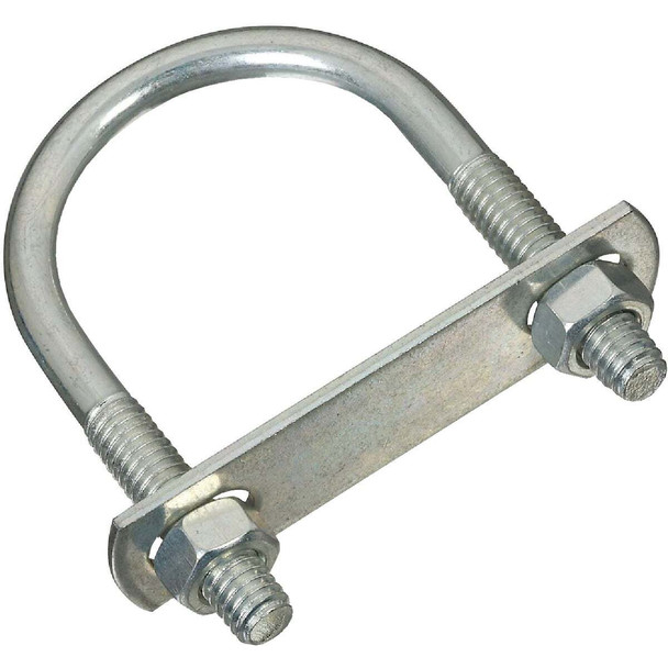 National Hardware 5/16 In. x 1-3/4 In. x 3 In. Zinc Round U Bolt Pack of 5