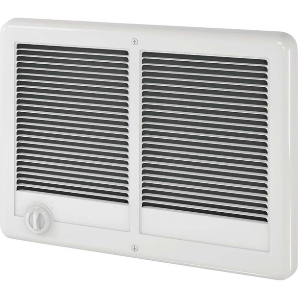 Cadet Com-Pak 4000W 240V Twin Complete Wall Heater with Thermostat, White 67527