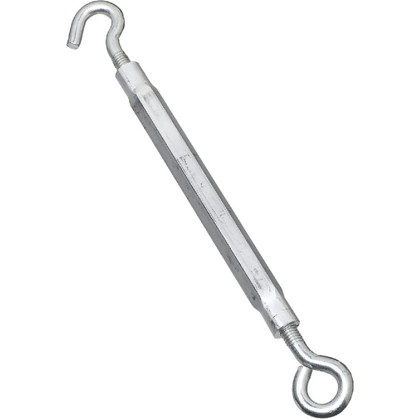 National Hardware 3/8 In. x 16 In. Zinc Hook & Eye Turnbuckle N221-895