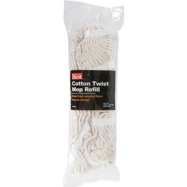 Do it Best 13 In. Cotton Twist Mop Refill 60612
