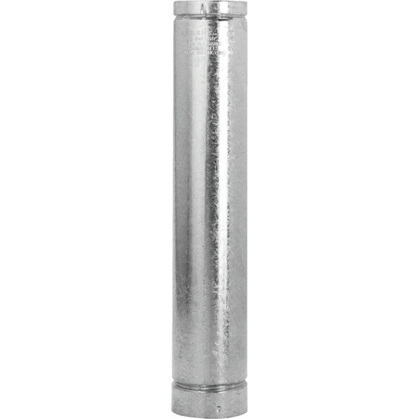 SELKIRK RV 3 In. x 3 Ft. Round Gas Vent Pipe 103036