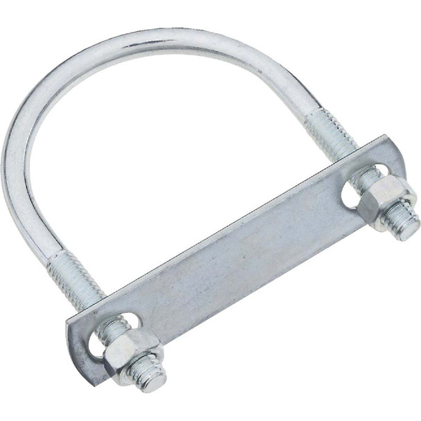 National Hardware 5/16 In. x 2-1/2 In. x 3-1/2 In. Zinc Round U Bolt Pack of 5