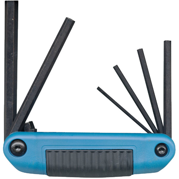 Eklind Metric Ergo-Fold Hex Key Set, 6-Piece 25161