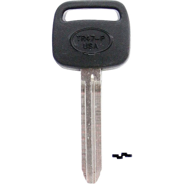 ILCO Toyota Nickel Plated Automotive Key, TR47-P (5-Pack) IAJ01435123