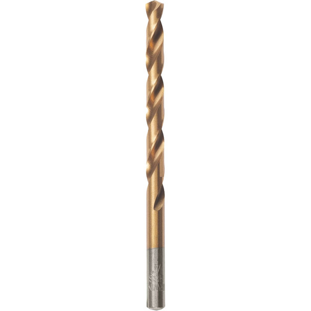 Irwin 11/32 In. x 4-3/4 In. Titanium Drill Bit 63922