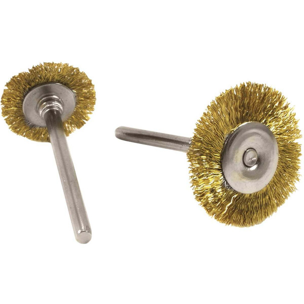 Forney 2-Piece Brass Brush Set 60213