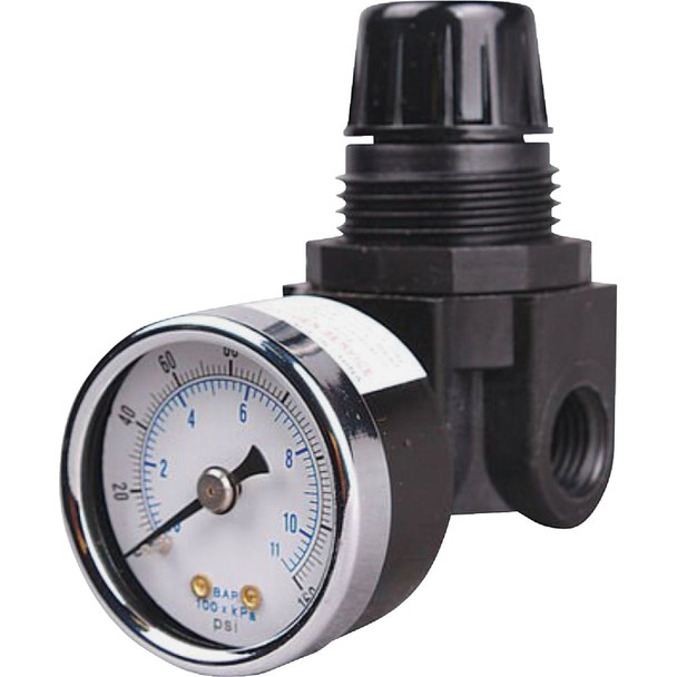 Tru-Flate 1/4 In. NPT 250 PSI Mini Pressure Regulator 27-444