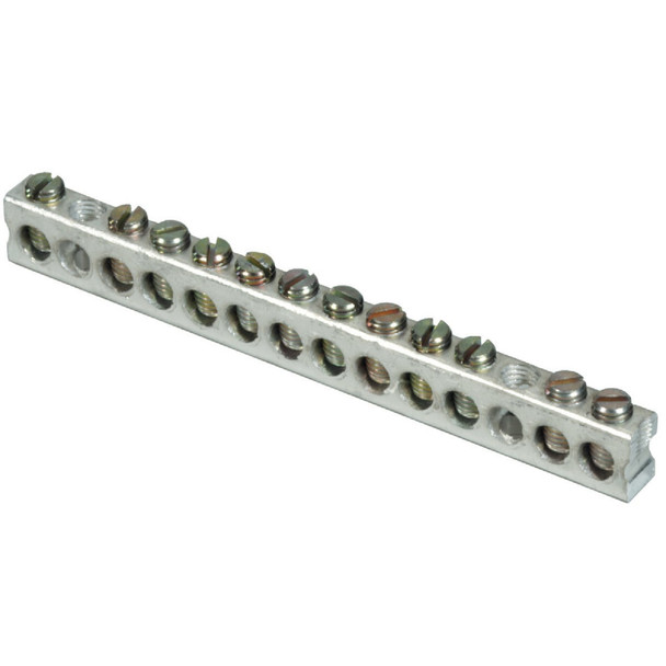 Square D 12-Terminal QO & Homeline Aluminum Ground Bar Kit PK12GTACP