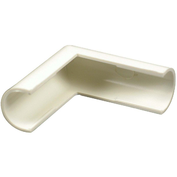 Wiremold CordMate White 90 Deg Outside Elbow C18