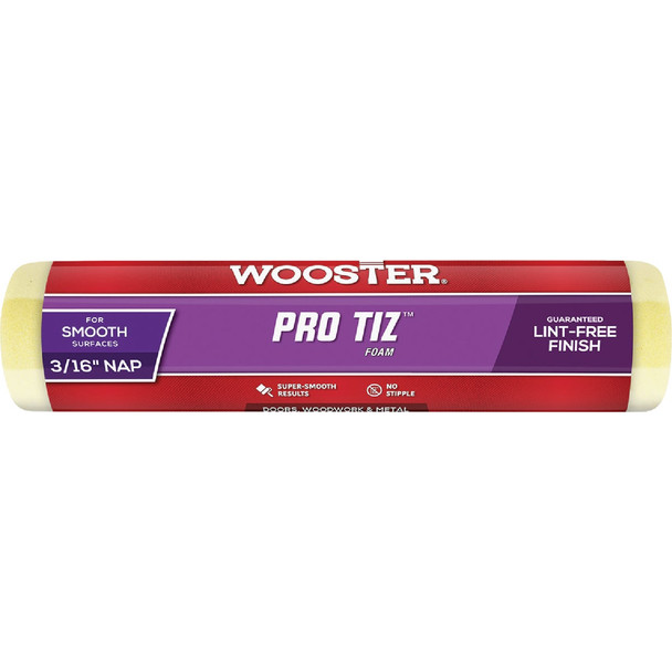 Wooster Pro Tiz 9 In. x 3/16 In. Foam Roller Cover R265-9