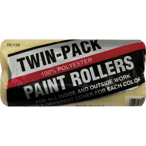 Linzer 9 In. x 3/8 In. Polyester Roller Cover (2-Pack) RC 133 0900