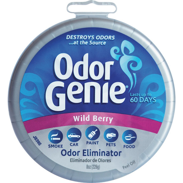Odor Genie 8 Oz. Wild Berry Solid Air Freshener FG69H