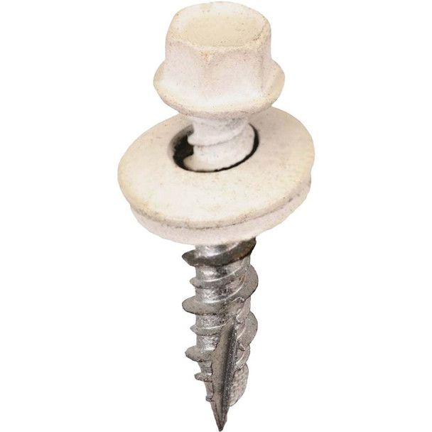 Acorn International 1 In. Washered Metal To Wood Screw (250-Count) SW-MW1W250
