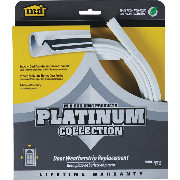 PLATINUM 84" Wht Wthstp Door Seal 91890