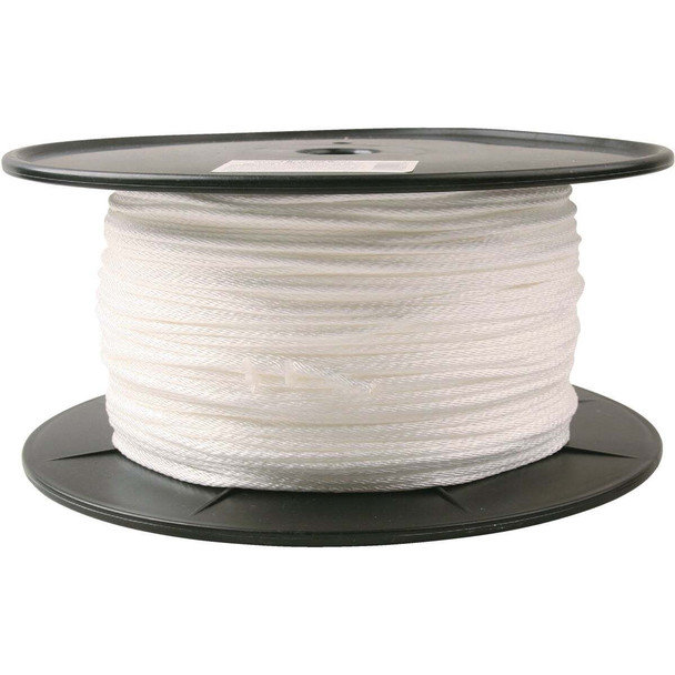 Do it Best 1/8 In. x 1000 Ft. White Braided Nylon Rope 741059
