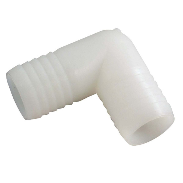 Anderson Metals 1/4 In. Barb 90 Deg. Nylon Elbow (1/4 Bend) 53765-04 Pack of 10