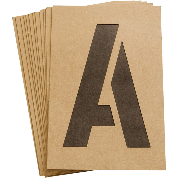 Hy-Ko 6 In. Letter, Number & Symbol Stencil Set ST-6