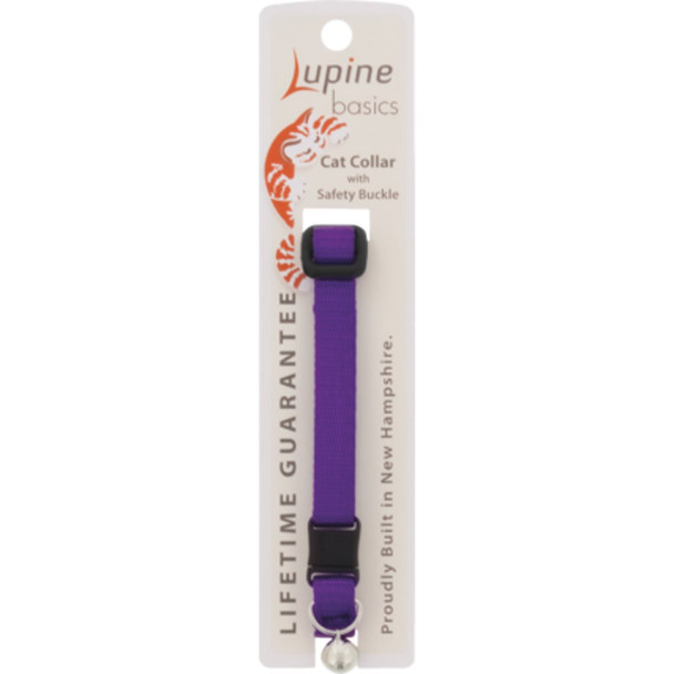 Lupine 1/2x8-12 Prpl Cat Collar 42527