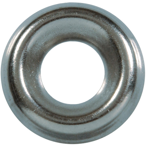 Hillman #8 Steel Nickel Plated Finishing Washer (10-Count) 6673