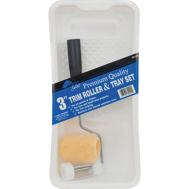 Linzer Project Select  3 In. x 3/8 In. Trim Roller Kit RS 300 0300