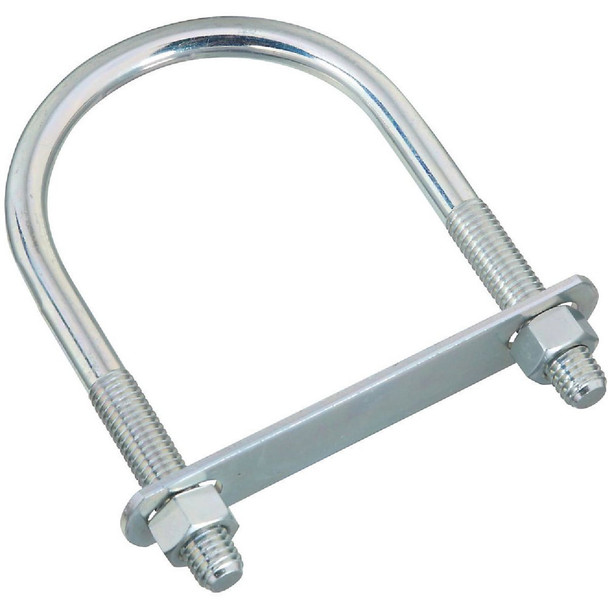 National Hardware 1/2 In. x 3-1/2 In. x 6 In. Zinc Round U Bolt N347-815