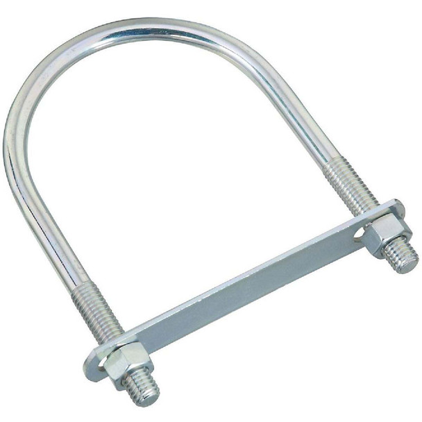 National Hardware 1/2 In. x 4-1/2 In. x 7 In. Zinc Round U Bolt N347-831