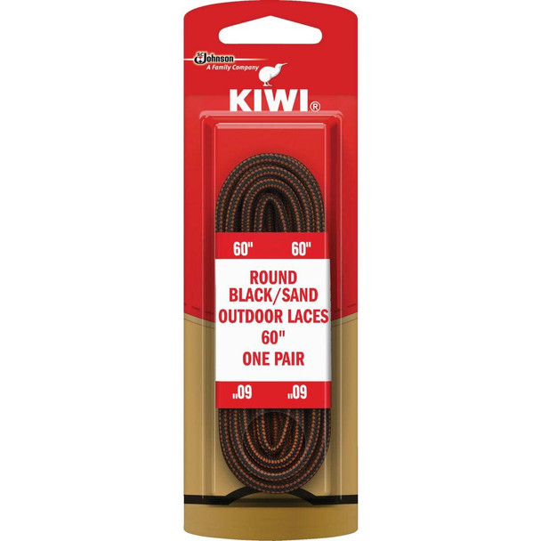 Kiwi Outdoor Round 60 In. Boot Laces 66232