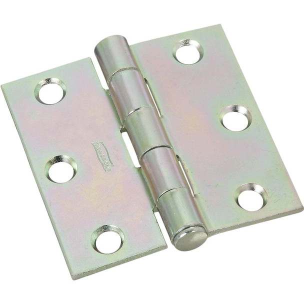National Hardware 2-1/2 In. Zinc Removable Pin Broad Hinge N195-644