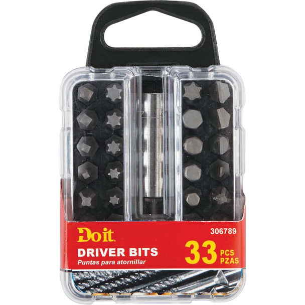 Do it 33-Piece Screwdriver Bit Set 322071DB