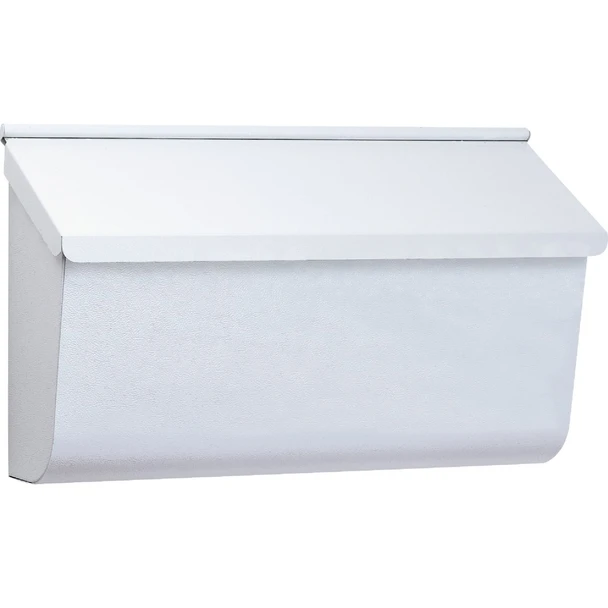 Gibraltar Woodlands White Wall Mount Mailbox L4009WWAM