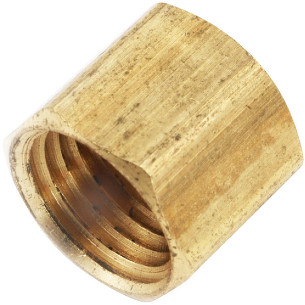 Anderson Metals 1/8 In. Yellow Brass Cap 756108-02