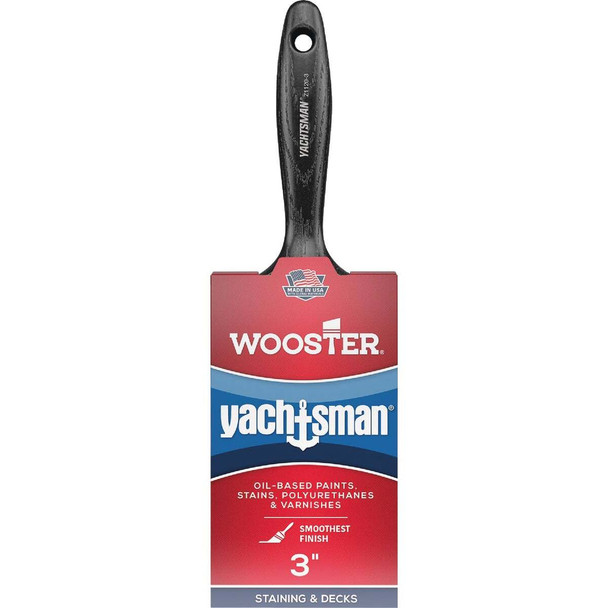 Wooster Yachtsman Varnish 3 In. Flat Paint Brush Z1120-3