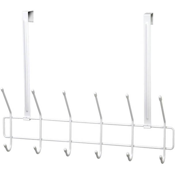 ClosetMaid 19 In. 6-Hook Over-The-Door Hook Rail 122000