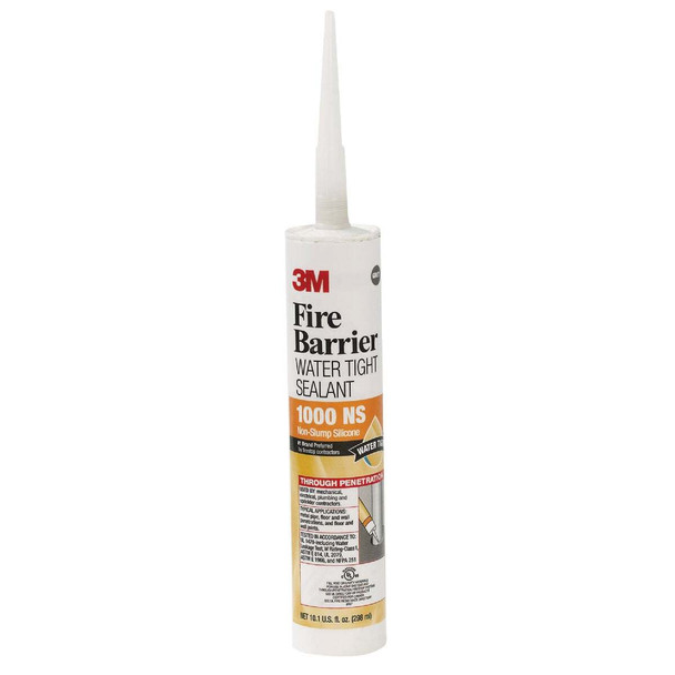 3M 10.1 Oz. Fire Barrier Water Tight Sealant, Gray 1000 NS