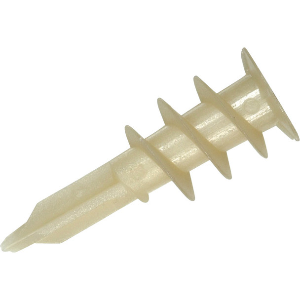 Hillman #6 Nylon Self Drilling Drywall Anchor (100-Count) 376647