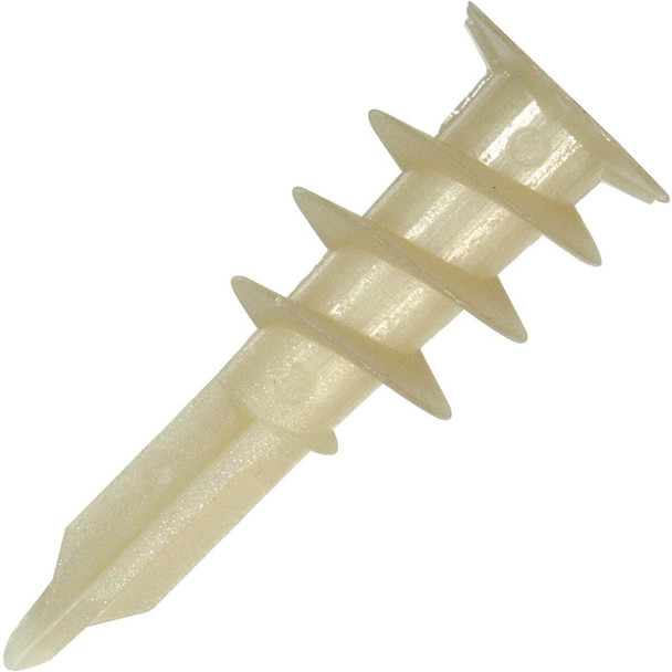 Hillman #8 Nylon Self Drilling Drywall Anchor (100-Count) 376648