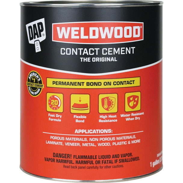 DAP Weldwood Gal. The Original Contact Cement 7079800273